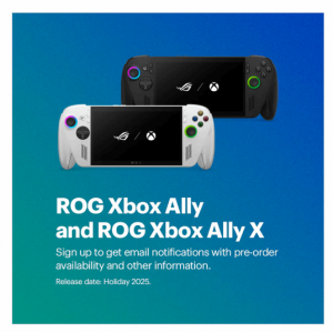 零售商宣传ROG Xbox Ally掌机！距离发售不远了？